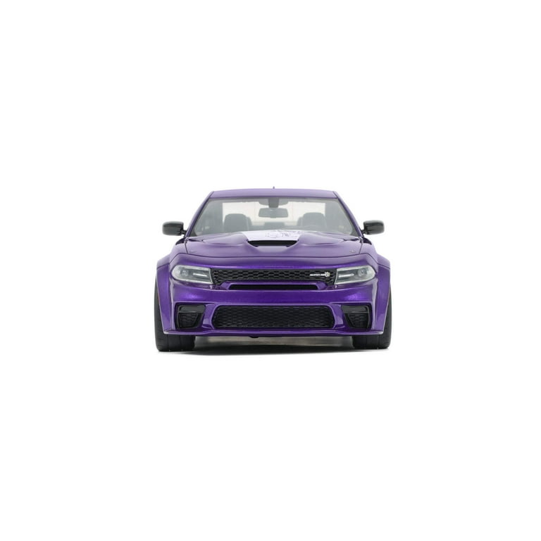 2023 Dodge Charger Super Bee Plum Crazy Purple Metallic 1/18 Model