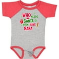 thumbnail image 3 of Inktastic Who Needs Santa when I Have Nana Boys or Girls Baby Bodysuit, 3 of 5