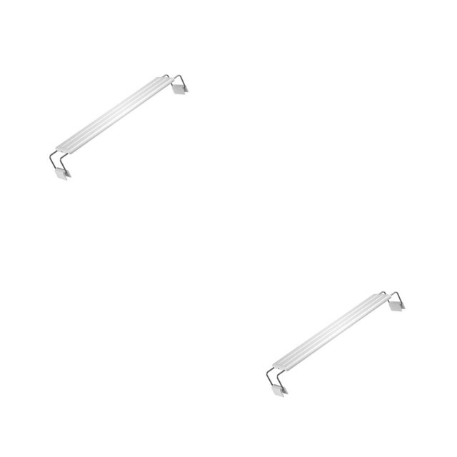 Seitruly Luz LED para acuario, soporte de montaje ajustable, lámpara brillante, agua dulce, agua salada, bajo consumo de energía, iluminación para Type1 NO1