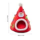 thumbnail image 2 of Nido semicerrado para mascotas, cómodo y navideño, para gatos, perrera de arena, cálido para invierno, tapete para casa de gato, cama para perro, lavable, 2 of 11