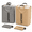 Gray+Brown, variant on Unbranded Adult Foldable Laundry Hampers, Gray and Brown Color