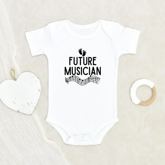Newbabywishes - Cute Little Musician Baby Clothes for Boys and Girls - Newborn Baby Clothes