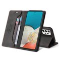 thumbnail image 3 of Wallet Case for Samsung Galaxy A54 5G with RFID Blocking Skin-Friendly PU Leather Flip Folio Cover, Business Soft Silicone Shockproof Card Slots Holder Magnetic Closure Kickstand Case,Black, 3 of 9