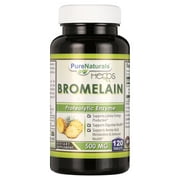Pure Naturals Bromelain Dietary Supplement - 500mg, 120 Enzyme Tablets