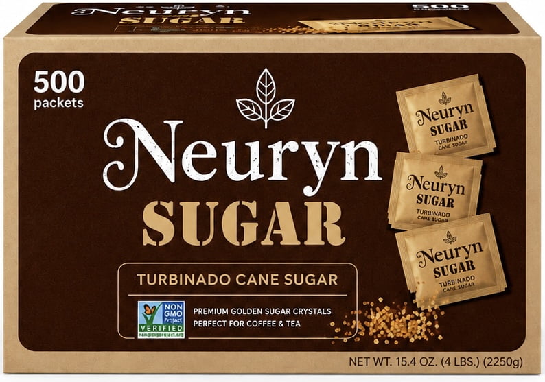 Zulka Pure Cane Sugar, 8 lb, Great for Baking and Beverages