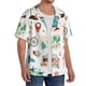 thumbnail image 2 of Fotbe Travel1 Camisa Estampada de Manga Corta para Hombre, Casual de Verano, Estilo Playero, Sin Arrugas-4X-Large, 2 of 5