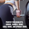 thumbnail image 3 of Muñequeras Gym Straps MANUEKLEAR de doble piel para levantamiento, 3 of 6