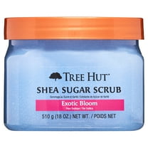 Tree Hut Exotic Bloom Shea Butter Sugar Body Scrub, 18 oz