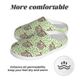 thumbnail image 6 of Kdxio Cute Animal Sloth On A Branch Women's Men's Slippers Plush Slip-On House Slipper for Winter Indoor Soft Cushion Non-slip Fluffy Slides Slippers-13, 6 of 7