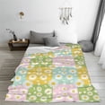 thumbnail image 5 of Sikiie Daisies Flowers Ultra-Soft Micro flannel Blanket Luxury All Seasons Warm Blanket for Bedding Sofa and Travel (4 sizes)-50"x40", 5 of 7