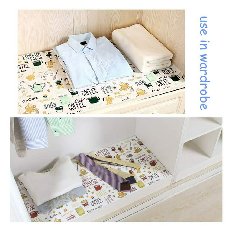 Multi-function Drawer Shelf Liner Foam Paper For Kitchen Cabinets ,refrigerator,drawers,cabinets(blu