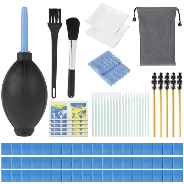 Productos Para El Hogar 85 Piezas Kit De Limpieza De Auriculares Juego De Herramientas De Limpieza De Teléfonos Portátiles Limpiador De Cámara Dispositivos Electrónicos Kit De Limpieza Con Cepillos, P Muyoka Hogar
