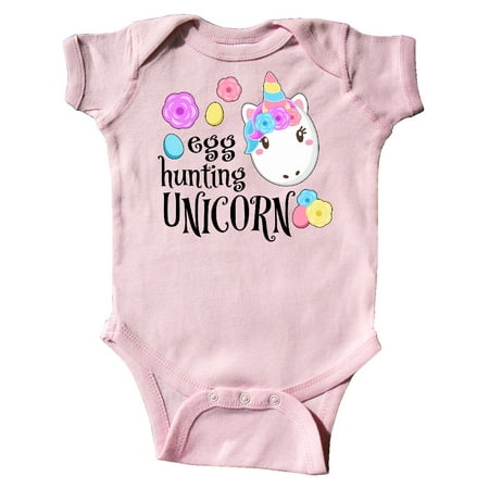 

Inktastic Egg Hunting Unicorn- Easter eggs Gift Baby Boy or Baby Girl Bodysuit