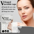 thumbnail image 4 of Cinta De Elevación Facial Cinta De Elevación De La Cara Herramienta De Maquillaje De Cinta Facial De Forma V Ultra Delgada, 4 of 8