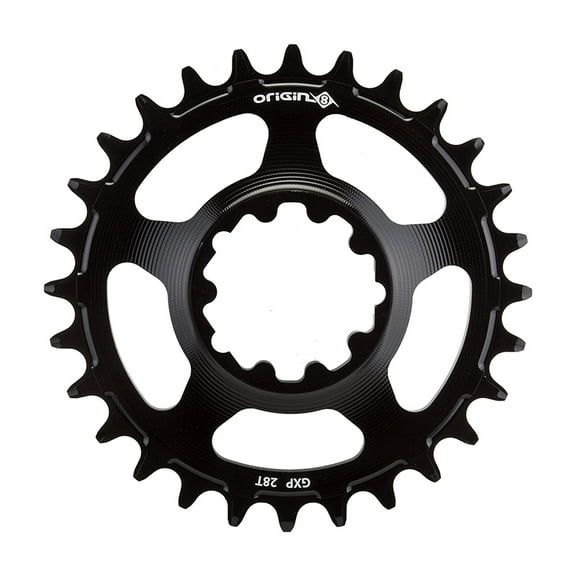 Origin8 Holdfast Direct 1x Chainring GXP 28t 1x Direct Mount Aluminum Black