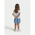 thumbnail image 4 of Lilo & Stitch Girls Graphic Fleece Cargo Shorts, Sizes 4-16, 4 of 7