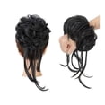 thumbnail image 1 of Chignon en Désordre Pièce de Cheveux Synthétique Long Chignon à Ébouriffement Extensions Élastiques Ondulés Enveloppe de Cheveux Queue de Cheval Postiches, 1 of 6