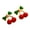 Red, variant on SPRING PARK 2pcs Womens Ladies Colorful Decorative Color Cherry Matte Ear Stud Earrings Gift