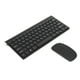 thumbnail image 5 of Kit de teclado y ratón inalámbrico inteligente, silencioso, con indicador LED, resistente al agua y de bajo consumo, compacto, para oficina, color negro, 5 of 14