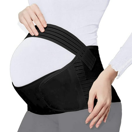 

Ilfioreemio Maternity Belt Pregnancy Belly Band Waist Abdominal Back Belly Band Support Brace for Pain Relief and Postpartum Recovery