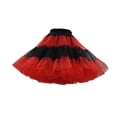 thumbnail image 2 of SEMPAI Tutu for Women Adults Layered Fluffy Tulle Skirt Elastic Waist Princess Ballet Dance Underskirt, 2 of 3