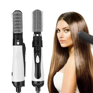 Aidoshy Sèche-cheveux, Sèche cheveux haute vitesse, Sécheur à cheveux chaud Trois en un Sèche sèche-cheveux électriques Sèche‐cheveux électriques haute puissance Sèche—cheveux à la maison Peigne à vent chaud Salon de coiffure Peigne de soufflage, à usage domestique Cadeau parfait