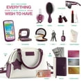 thumbnail image 5 of Play Purse for Girls and Toddlers - Realistic Purse and Complete Set of Pretend Play Accessories Including Toy Phone, Wallet, Credit Cards, Keys, Makeup for Role Playing Ages 3 4 5 6 7 8 Years and up, 5 of 8