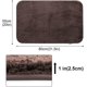 thumbnail image 3 of ER Estera del piso de la estera de baño súper suave, estera de baño absorbente antideslizante de Bedr Rojo Verde Excelente Rendimiento, 3 of 5