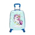 thumbnail image 4 of Maleta con ruedas de dibujos animados para niños, bolsa de equipaje con ruedas, carrito de viaje, regalo para niñas y niños, equipaje rodante, 16 ", 18 pulgadas, 4 of 4