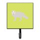 thumbnail image 1 of "Treasures White Arctic Green Wall Hook, Small, Multicolor" Caroline's Treasures BB7703SH4, 1 of 1
