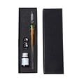 thumbnail image 1 of Tool Series 1ml Pack Calligraphy Glass Dip Pens Glass Dip Pens Colored Ink & Pen Holder Art Kit For Signatures Beginners, 1 of 3