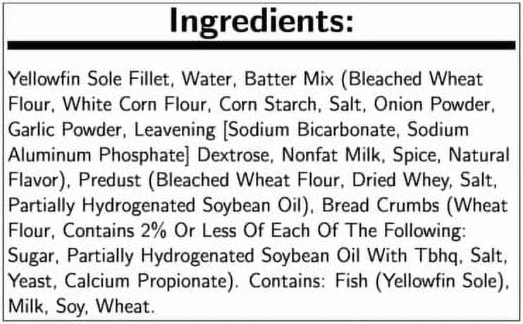 New Wave Kaptains Ketch Breaded Flounder Fillet, 4 to 5 Ounce - 18 per case.