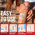 thumbnail image 4 of Tiras de emergencia para cerrar heridas MYHELP, paquete de 4, 4 of 8