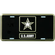 Army Star Logo License Plate