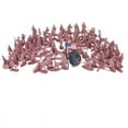 thumbnail image 2 of 100 Pcs Figurines de Soldats d'Action Militaire Jouets Collection Jouets Éducatifs Intelligence Cadeau, 2 of 6