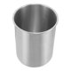 thumbnail image 5 of IDEANATEGRATE Cubeta De Metal Plateada Para Guardar Cubos De Hielo Y Enfriar En Bares Y, 5 of 8