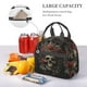 thumbnail image 5 of Fotbe Classical Rose Crown Skull Bolsa de Almuerzo con Estampado, Lonchera Aislada, Contenedores de Comida Reutilizables Tipo Cooler a Prueba de Fugas, 5 of 7