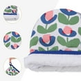 thumbnail image 6 of Unique Bargains Oven Mitts Pot Holders Heat Resistant Kitchen Glove Blue 7.1x5.5inch, 6 of 7
