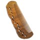 thumbnail image 1 of Wood Hair Comb Tool Suitable For Home Use 1Pc Coffee Color Designed For Efficient Hair Detangling And Scalp Stimulation, 1 of 5