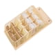 thumbnail image 2 of Closet Hanging Underwear Organizer Mesh Oxford Cloth PP Board Underwear Wall Shelf Wardrobe Hanging Storage Bag for Bra Socks Underpants 15 Pockets Beige, 2 of 5