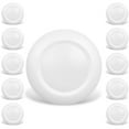 thumbnail image 1 of JULLISON 10 Packs 4 Inch LED Low Profile Recessed & Surface Mount Disk Light, Round, 10W, 600 Lumens, 4000K Cool White, CRI80, DOB Design, Dimmable,, 1 of 6