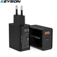 thumbnail image 2 of Cargador rápido KEYSION PD, cargador de carga rápida 3,0 USB Dual de 18W para iPhone 13 12 11, adaptador de cargador de teléfono móvil Samsung Xiaomi Tan Jianjun unisex, 2 of 2
