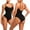 Briefs - Black, variant on ToBeInStyle Women's Full Body Slimming Bodysuit Shapers - Briefs - Black
