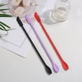 thumbnail image 2 of Mini Silicone Spatula, Makeup Spatula Small Spatula For Cosmetics, Reusable Beauty Spatula Tiny Spatula Thin Jar Spatula Food Scraper Get Last Drop From Bottles Beauty Products, 2 of 6