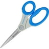 Westcott Soft Handle with Antimicrobial Protection Scissors, Blue, 8" Straight