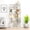 Light Gray, variant on 5-Tier Open Storage Bookcase, Modern Freestanding Display Shelving Unit with MDF Wood Shelves, Tall Bookshelf Organizer for Living Room Home Office Bedroom, Ox Blood Red