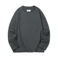 thumbnail image 1 of Hauts et Chemises pour Garçons T-shirt en Coton à Manches Longues pour Enfants Noir 5-6 Ans, 1 of 2
