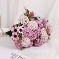 thumbnail image 4 of 1 Bouquet Simulated Flower Realistic Single Branch 5 Forks Non-fading No Watering No-withering Decorative Vivid Artificial Flowers for Home, 4 of 7