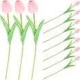 thumbnail image 1 of 10 tulipanes artificiales de imitación para ramos de boda y centros de mesa., 1 of 6