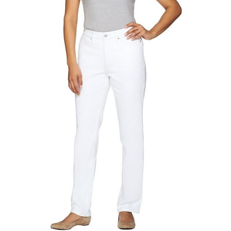 Denim & Co How Slimming Tall Straight Leg Jeans (Best Slimming Jeans For Women)